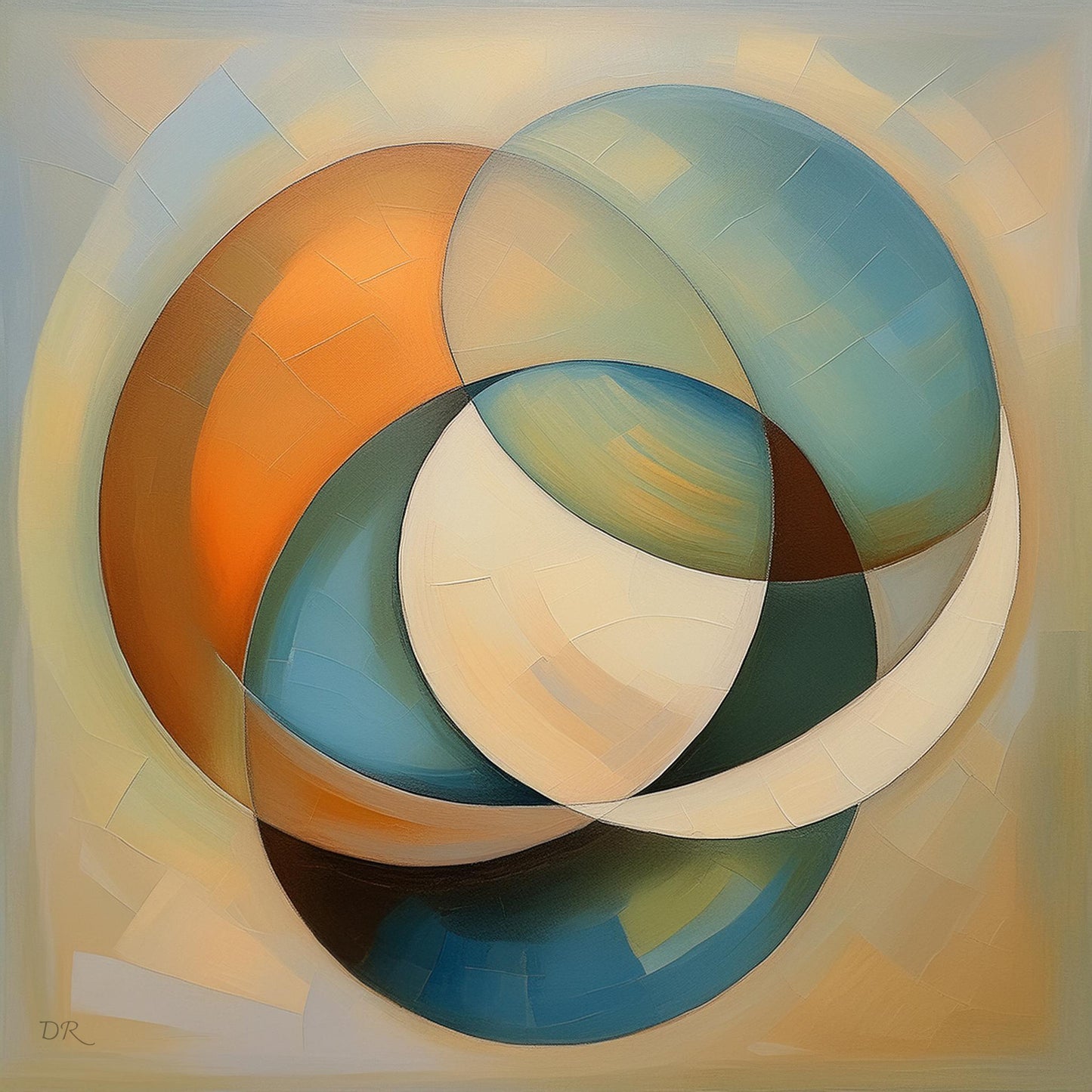 Abstract Circles No.3