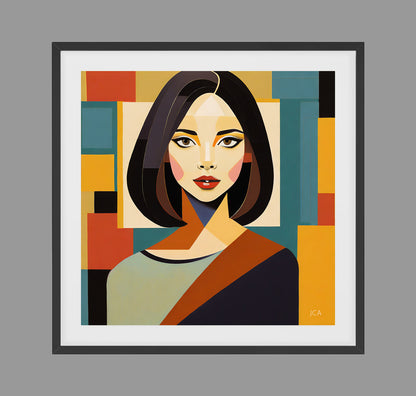 Color Block Beauty No. 3