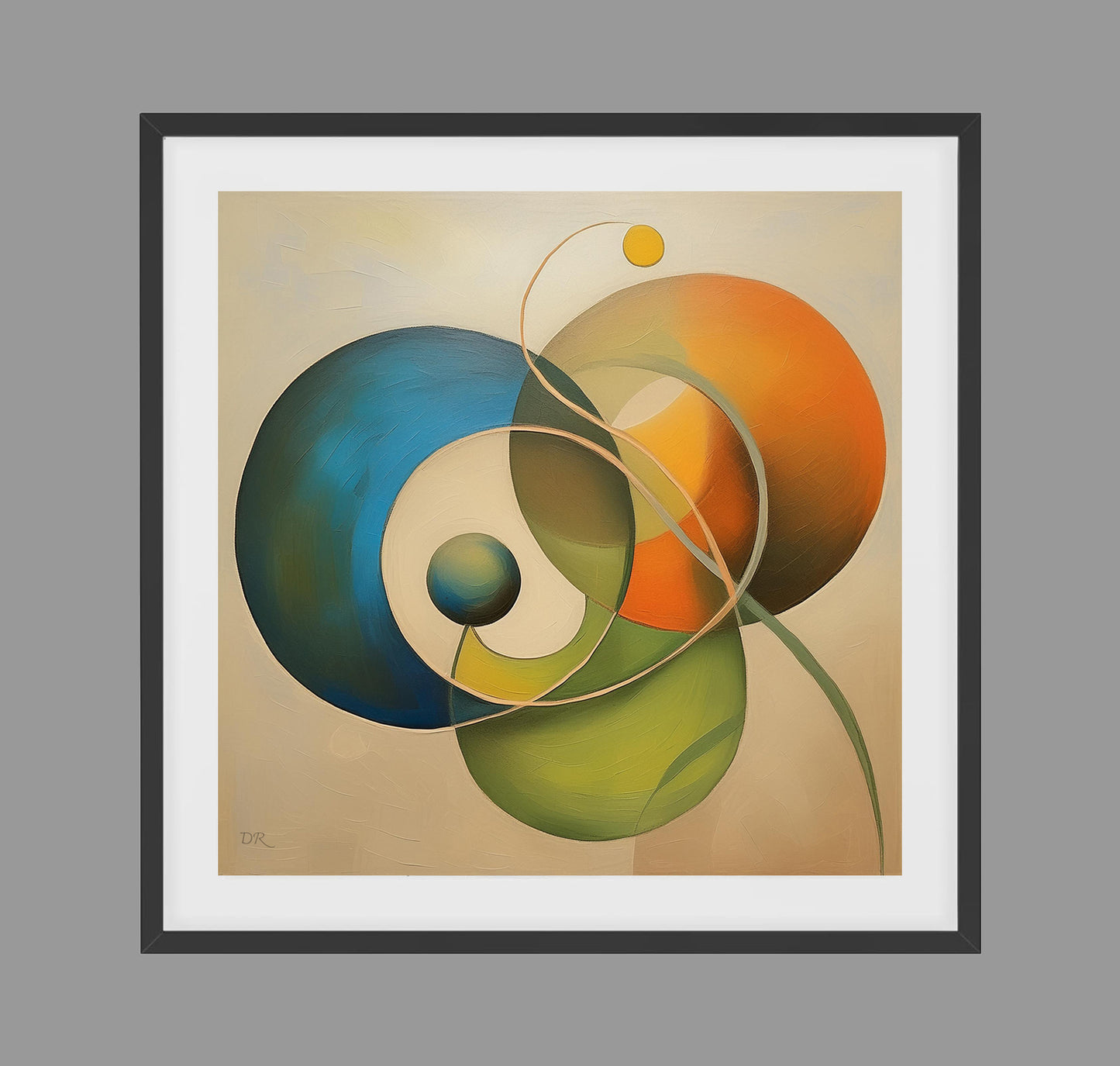 Abstract Circles No. 1