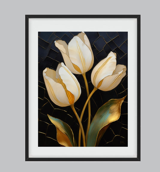 Art Deco Tulip No. 1