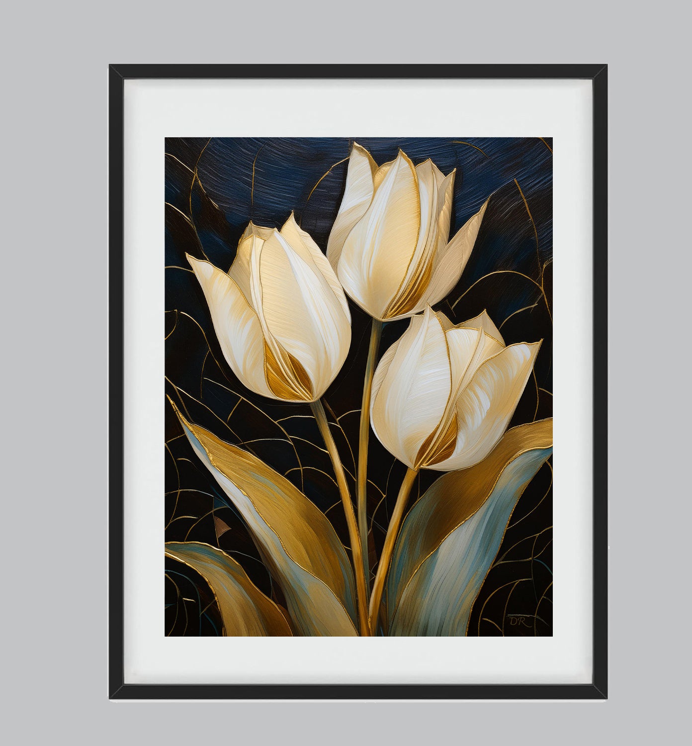 Art Deco Tulip No. 2